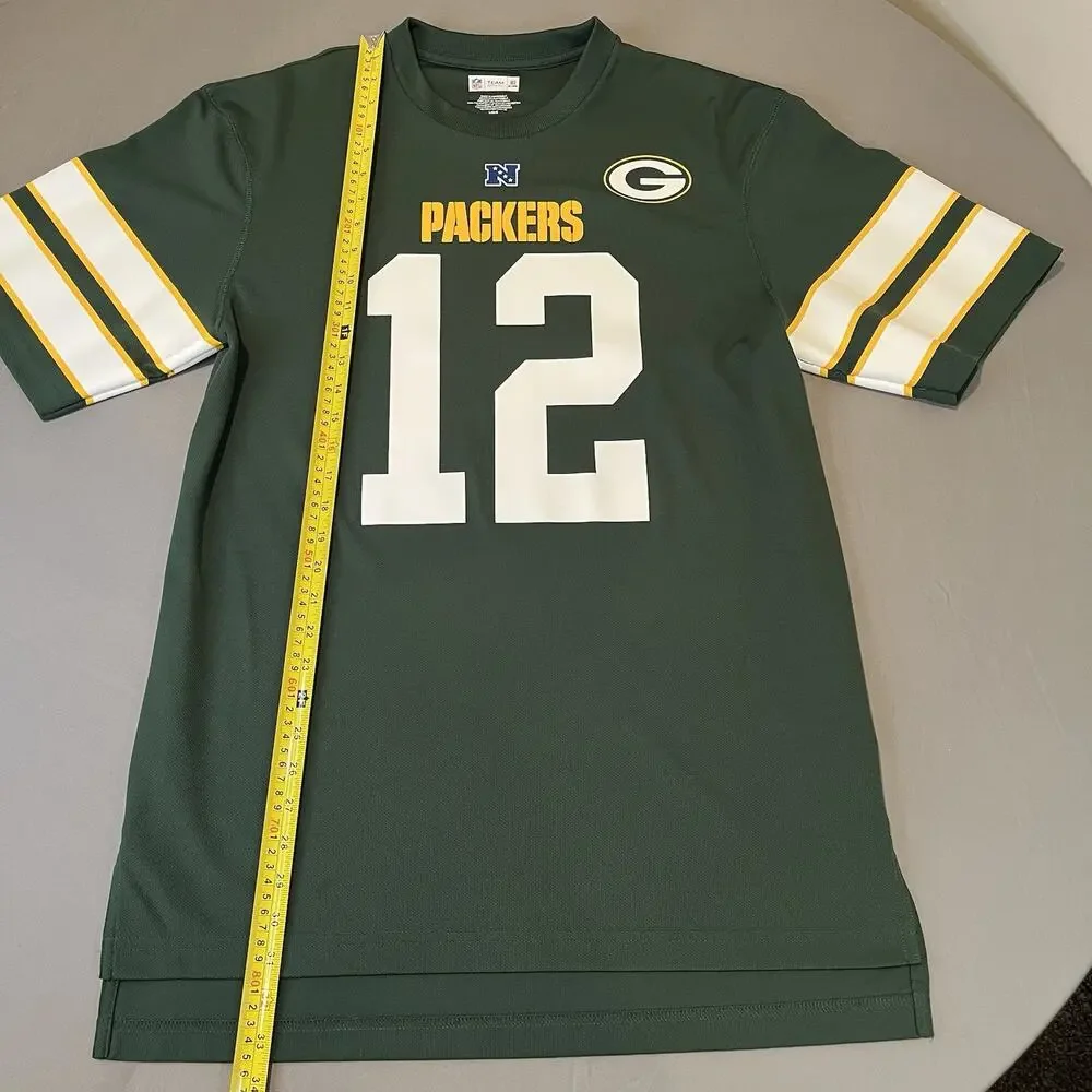 Green Bay Packers Aaron Roger’s #12 Blade Collar Large Football Jersey - Picture 4 of 8